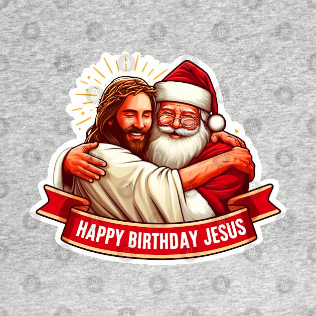 Happy Birthday Jesus by Plushism